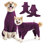 Hunde-Pullover in Lila für große und kleine Hunde, warm und bequem, ideal für kalte Tage. Hundebekleidung, Wintermode, Haustier-Outfit.